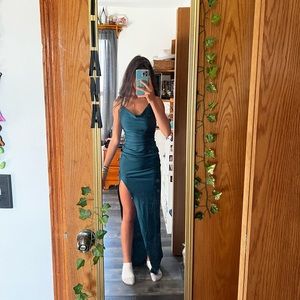 Dark Green Windsor Dress